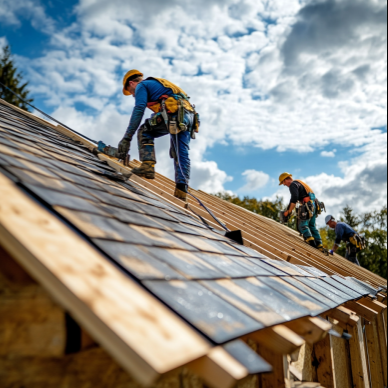 building a roof