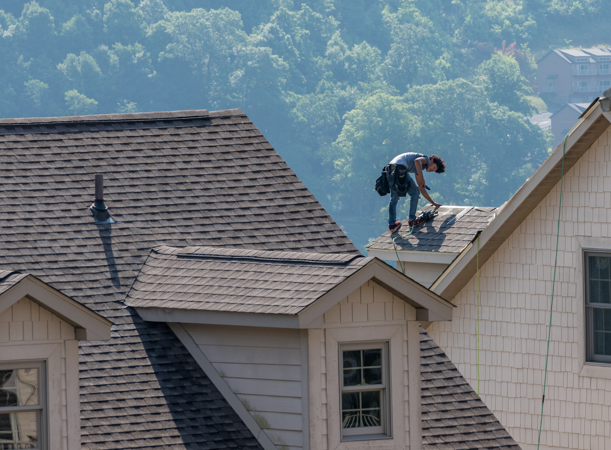 Completed Sandy Roof