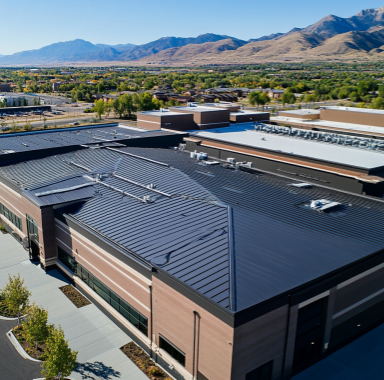premium commercial roof in mapleton