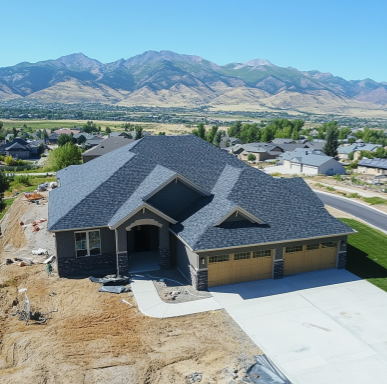 hehehehehehehe a brand new roof in santaquin