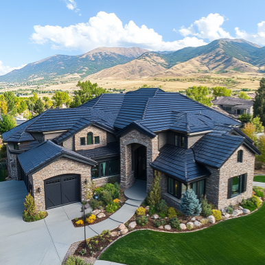brand new residential roof bountiful