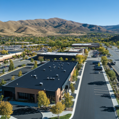 brand new comercial roof bountiful