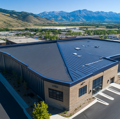brand new comercial roof centerville