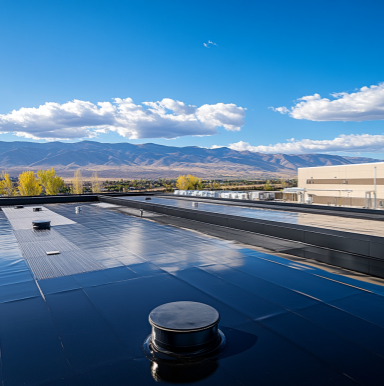 brand new comercial roof farmington