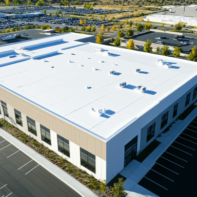 brand new comercial roof woods cross