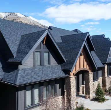 brand new residential roof daniels
