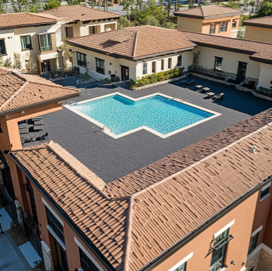 brand new comercial roof midway