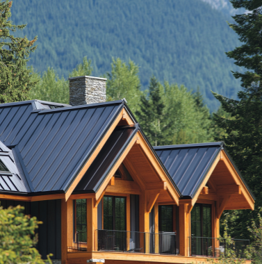 brand new cabin roof