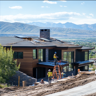 Building a roof in FairField