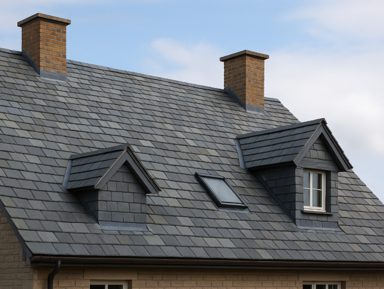 the stuff those slate shingles are made of is thousands of years old
